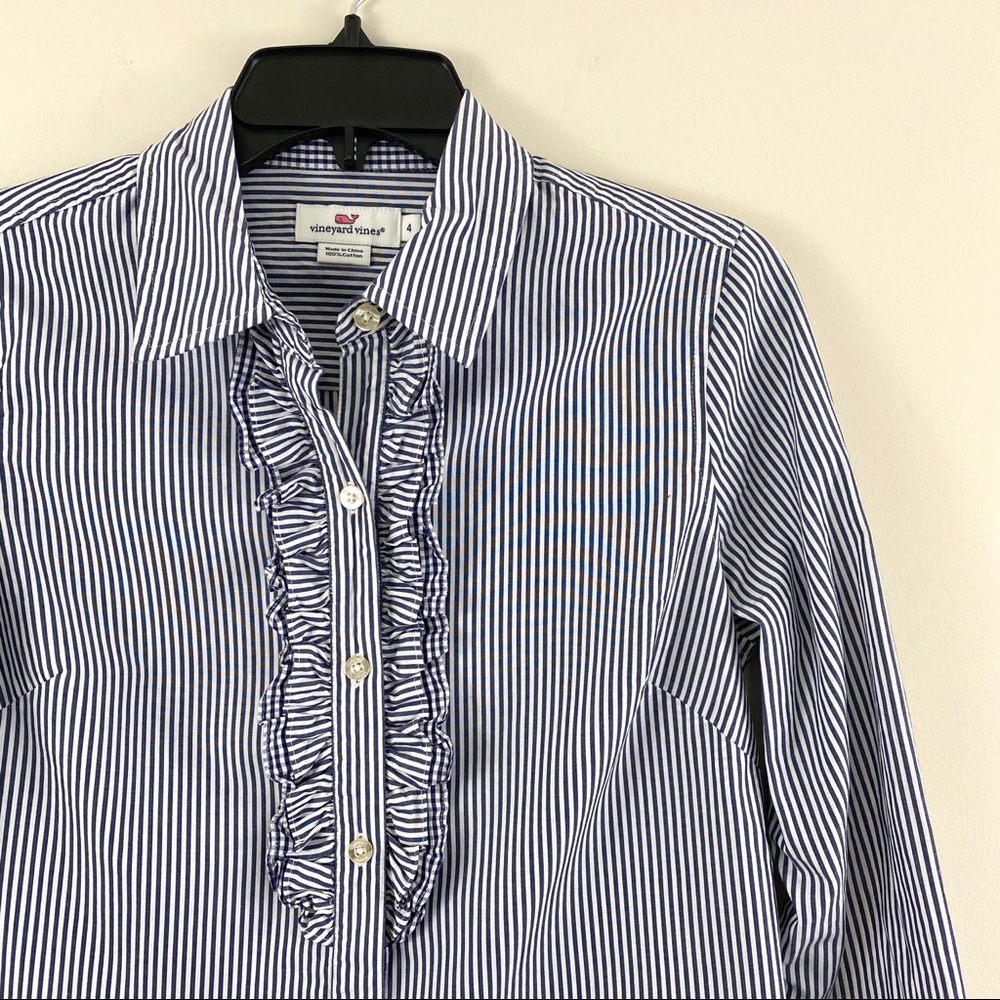 Vineyard Vines Ruffle Shirt
